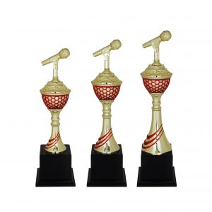 Acrylic Trophy Acrylic Microphone Trophy AC4045