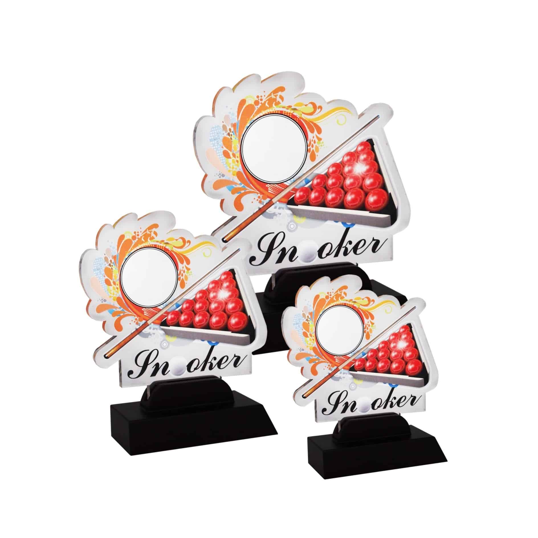 Acrylic Plaques Acrylic Plaque (Snooker) AC4146 Acrylic Plaques Acrylic Plaque (Snooker) AC4146