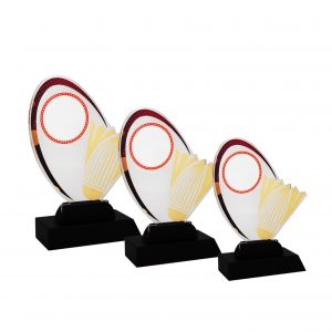 Acrylic Plaques Badminton Plaque AC4151