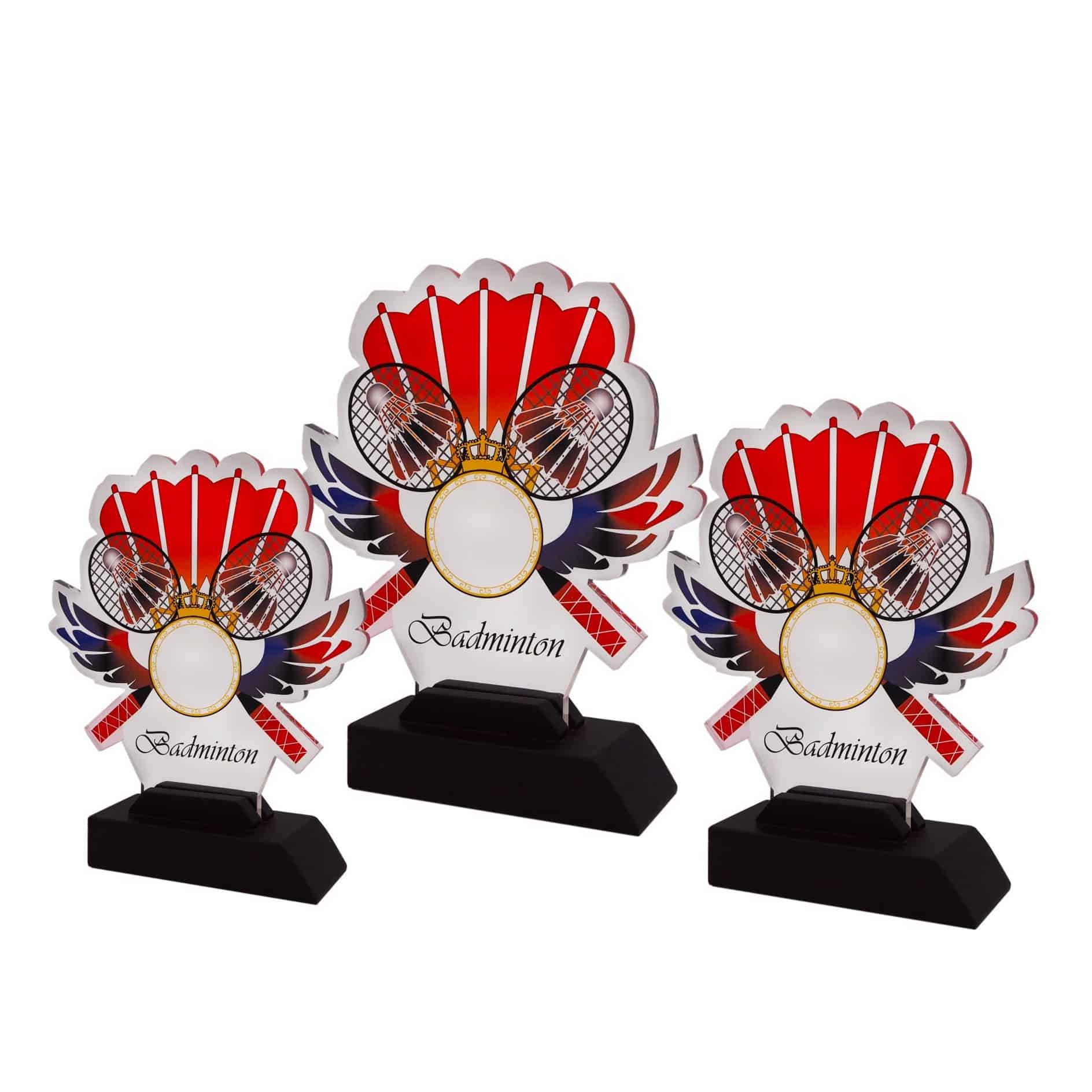 Acrylic Plaques Acrylic Plaque (Badminton) AC4256 Acrylic Plaques Acrylic Plaque (Badminton) AC4256