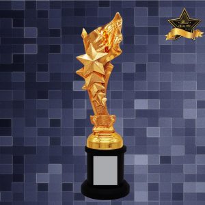 Golden Trophy Star Sculpture Trophy AC4286 Golden Trophy Star Sculpture Trophy AC4286