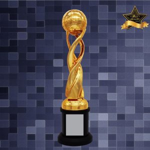 Golden Trophy Globe Sculpture Trophy AC4287 Golden Trophy Globe Sculpture Trophy AC4287