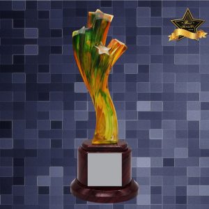 Crystal Trophy Star Sculpture Trophy AC4303