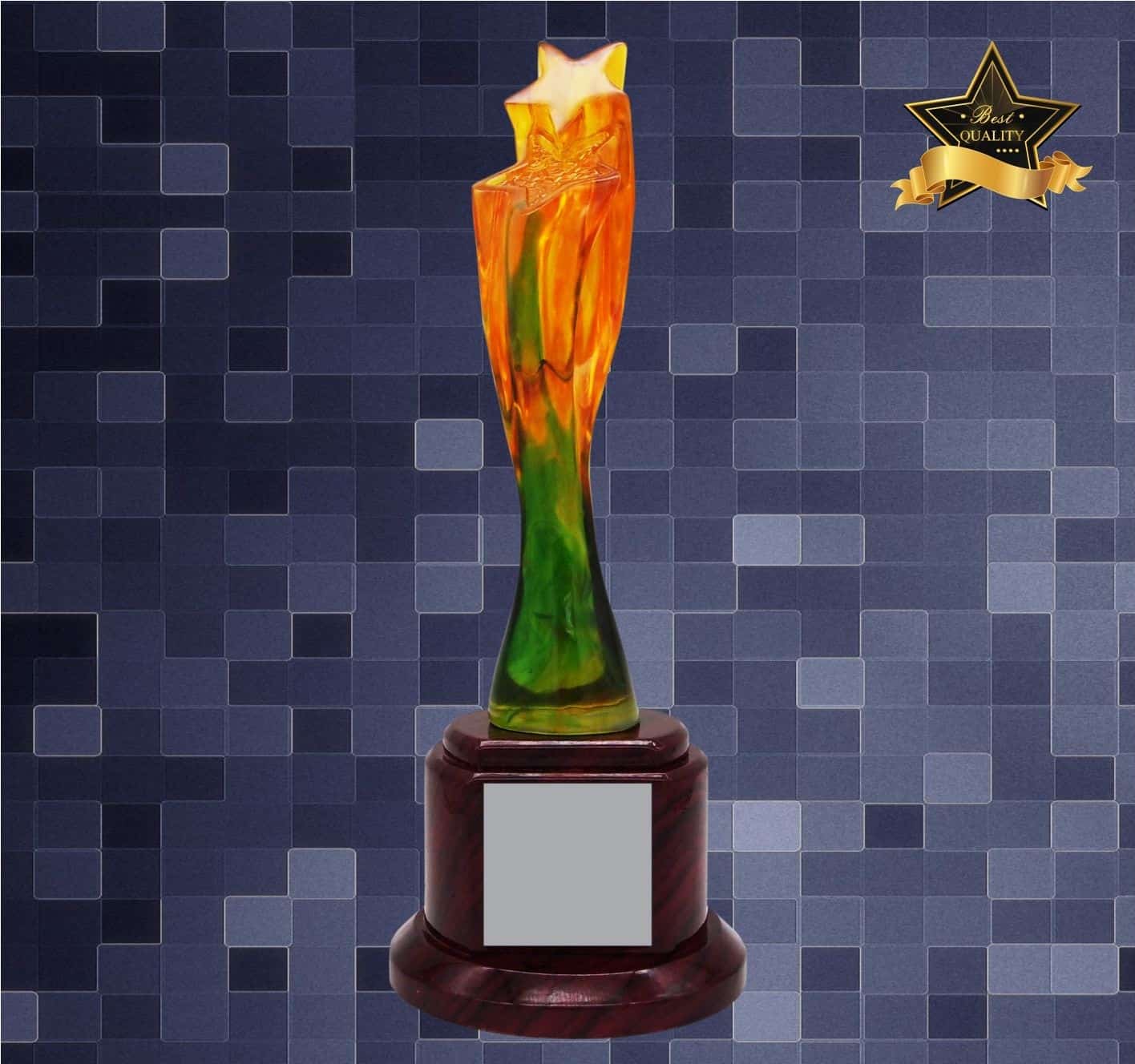 Crystal Trophy Star Sculpture Trophy AC4304 Crystal Trophy Star Sculpture Trophy AC4304