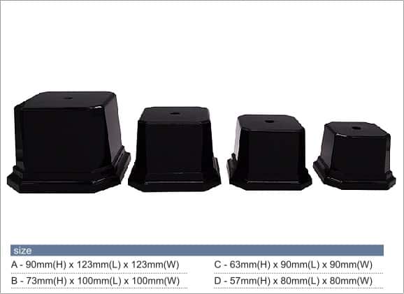 Plastic trophy Plastic Trophy Base ACPB003 Plastic trophy Plastic Trophy Base ACPB003