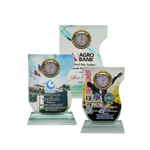 Clock Plaques Crystal Clock Plaque CL2069