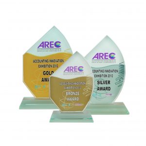 Crystal Plaques Crystal Glass Award CR8002