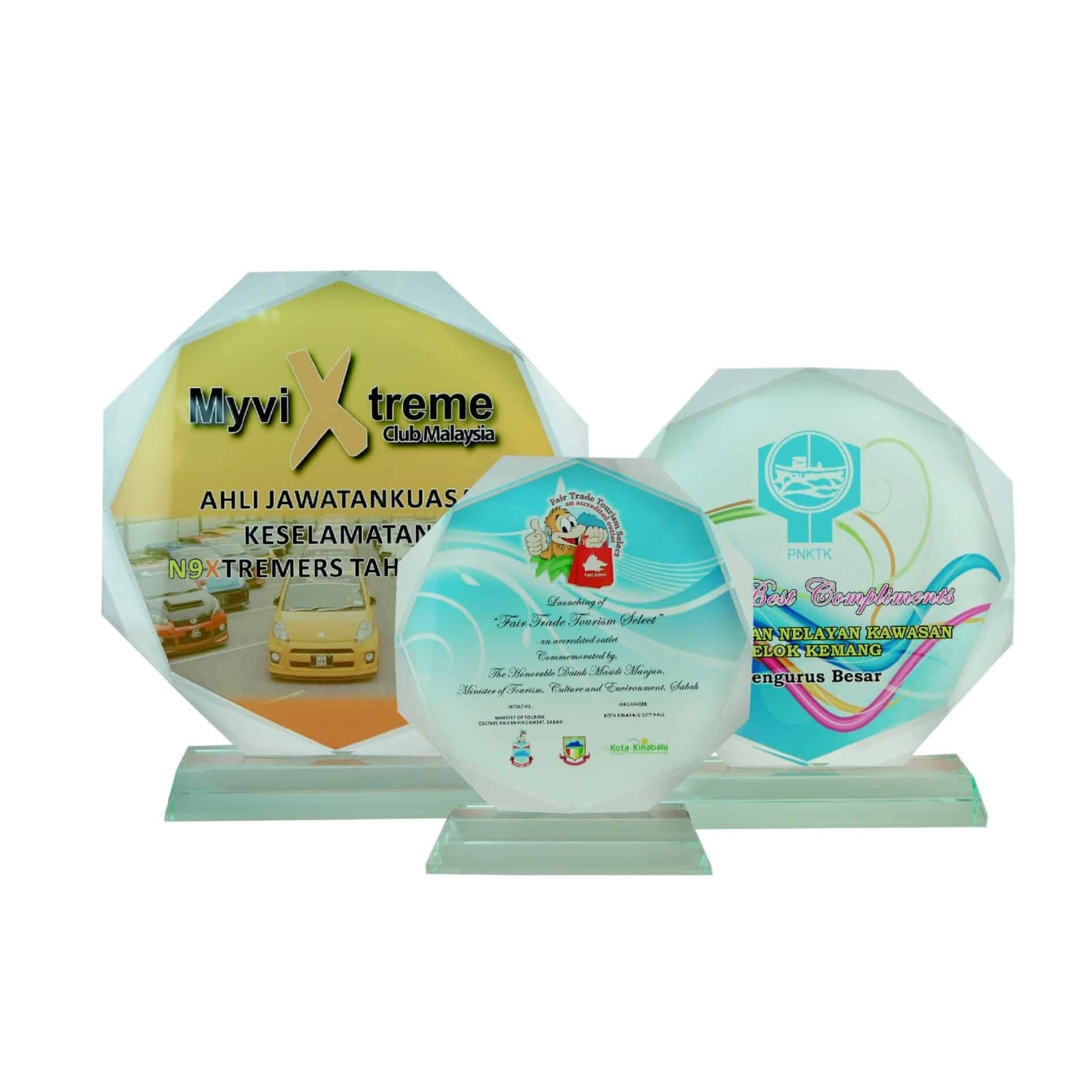 Crystal Plaques Crystal Glass Award CR8014 Crystal Plaques Crystal Glass Award CR8014