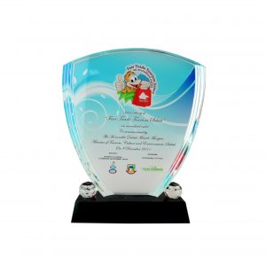 Crystal Plaques Crystal Glass Award CR8023