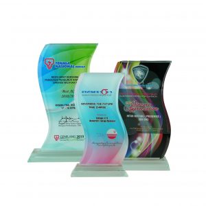 Crystal Plaques Crystal Glass Award CR8090