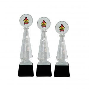 Crystal Trophy Crystal Glass Award CR8125
