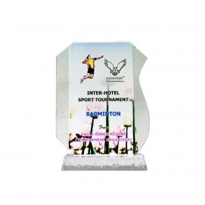 Crystal Plaques Crystal Glass Award CR8127