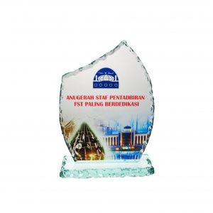 Crystal Plaques Crystal Glass Award CR8131