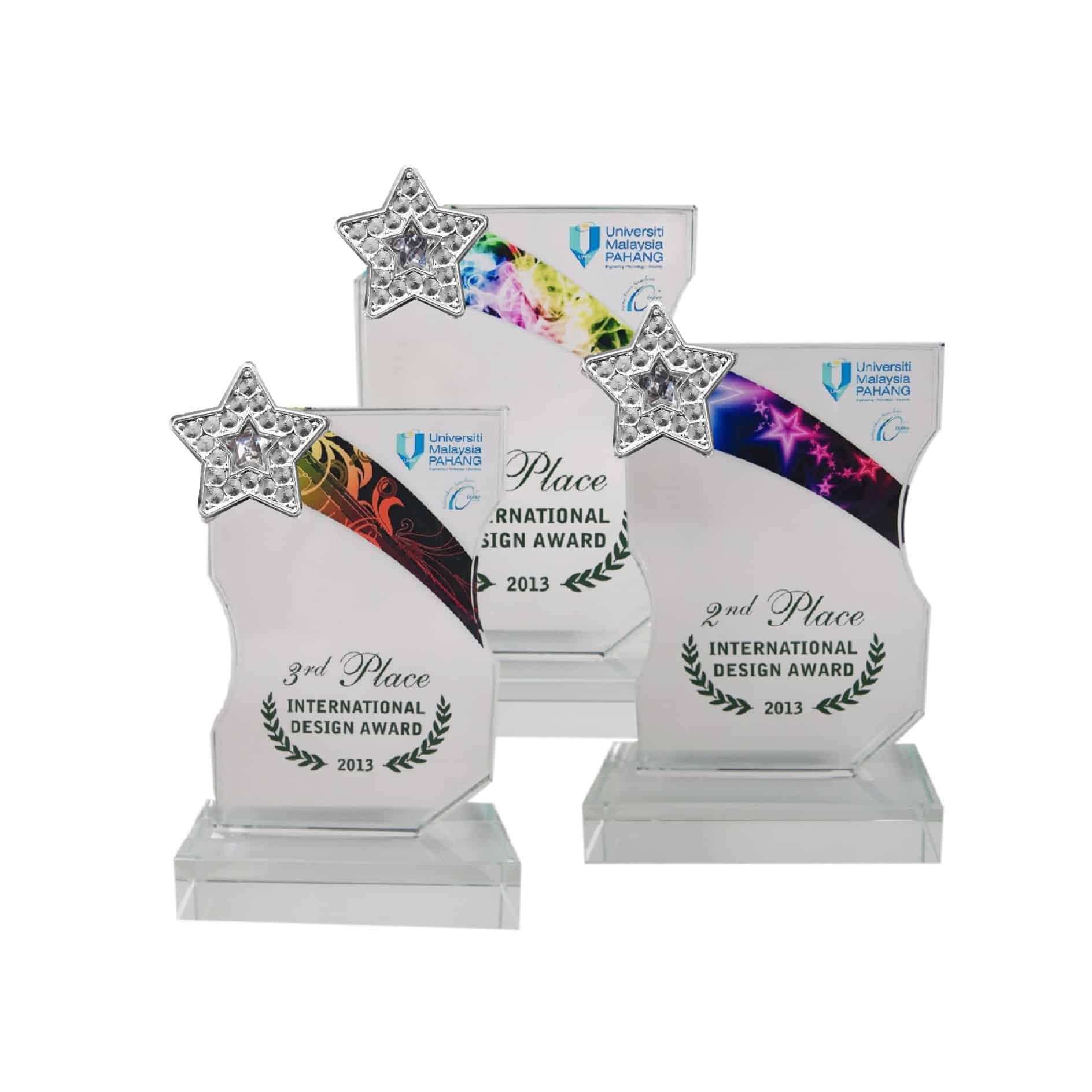 Crystal Plaques Crystal Glass Star Award CR8199 Crystal Plaques Crystal Glass Star Award CR8199