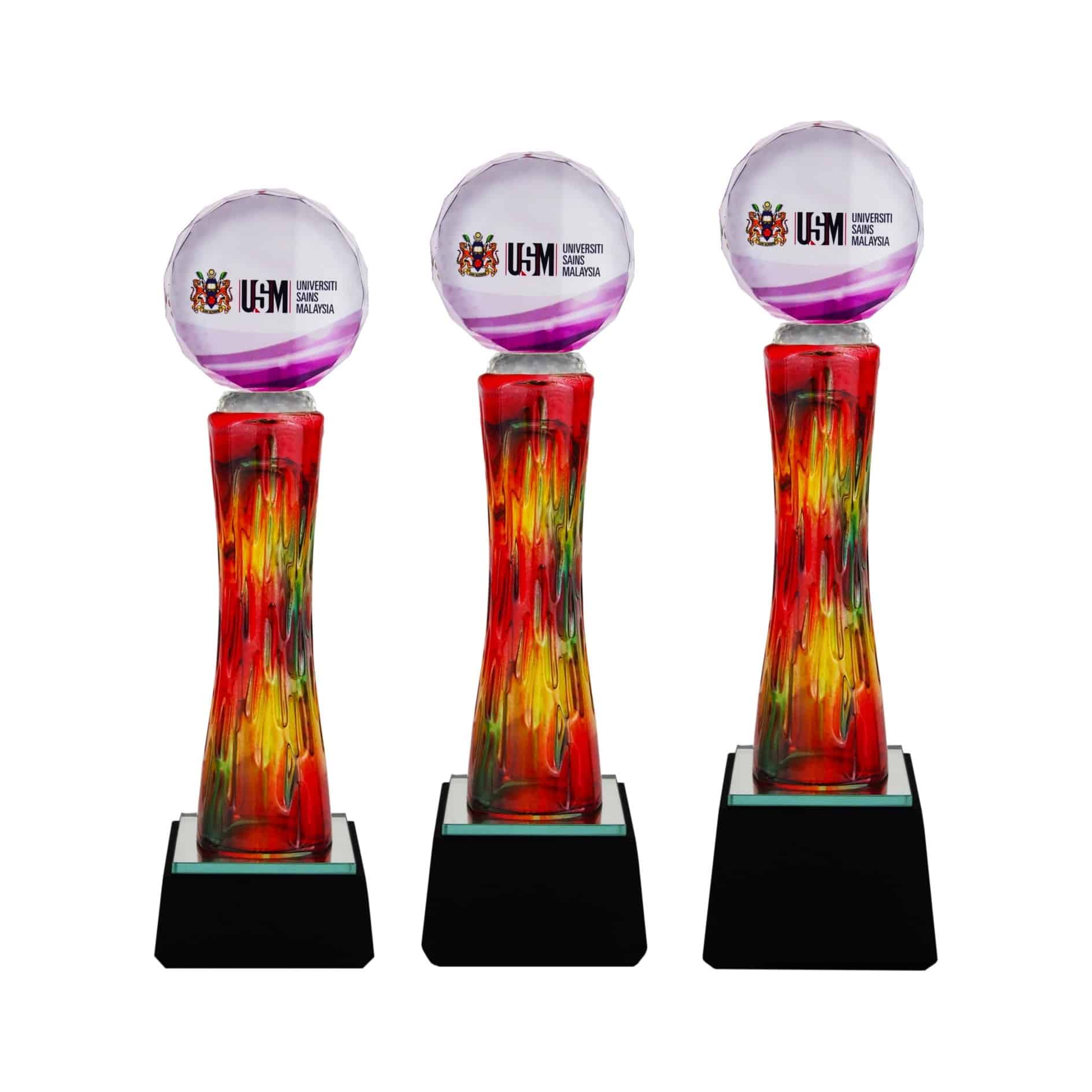 Crystal Trophy Crystal Glass Award CR8261 Crystal Trophy Crystal Glass Award CR8261