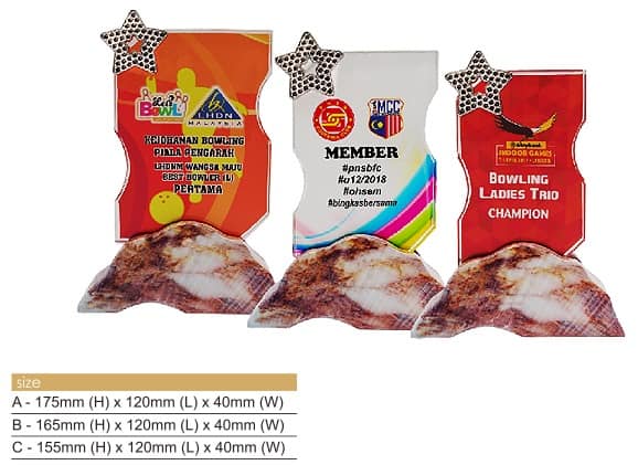 Crystal Plaques Color Crystal Award CR8330 Crystal Plaques Color Crystal Award CR8330