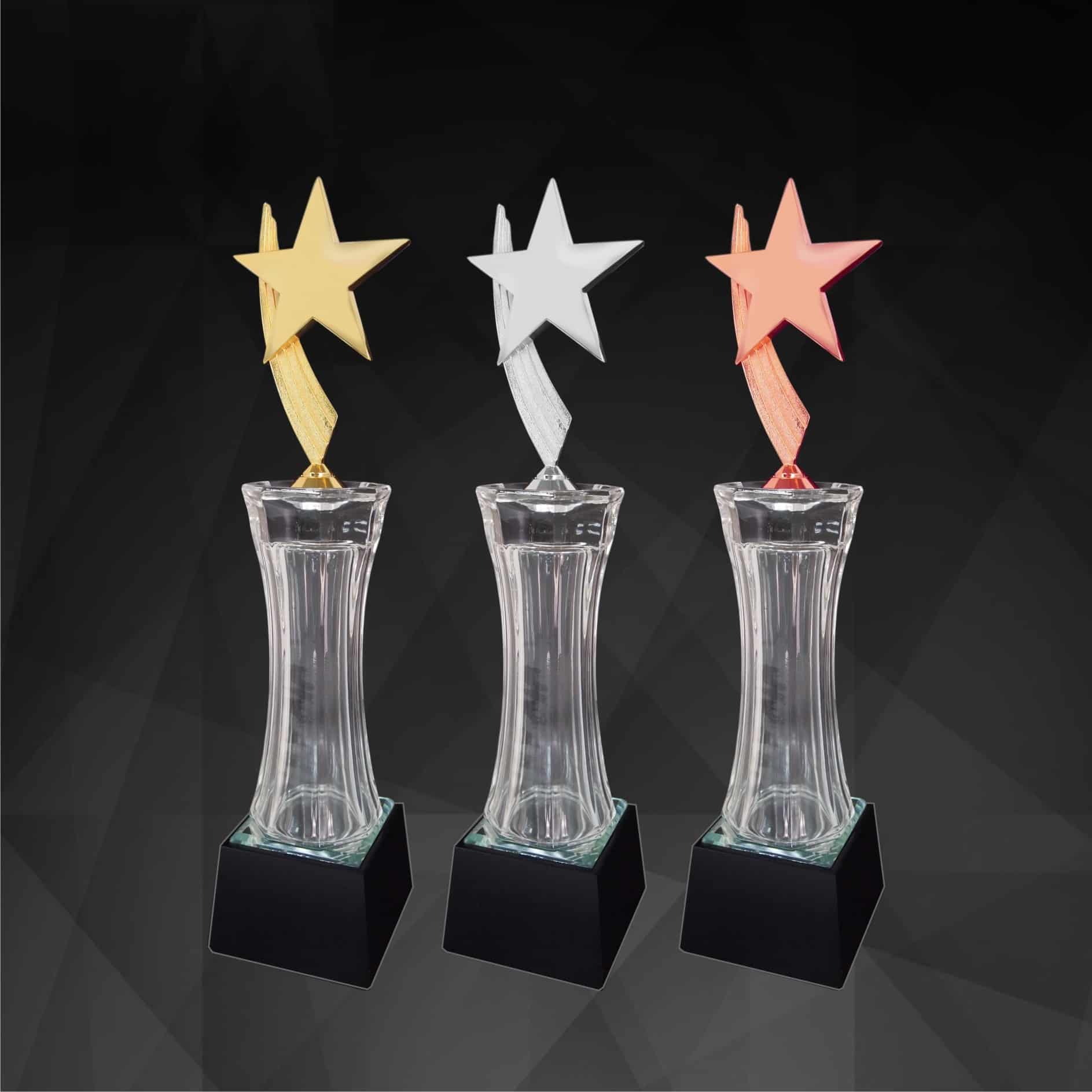 Crystal Trophy Crystal Star Trophy CR9155 Crystal Trophy Crystal Star Trophy CR9155