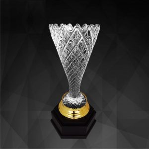 Awards Crystal Vase Trophy CR9243