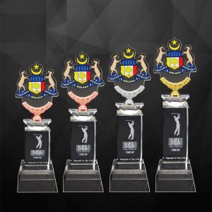 Crystal Trophy Crystal Trophy Medal CR9264
