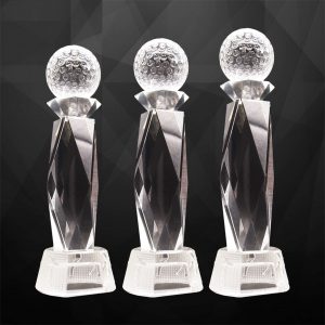 Crystal Trophy Crystal Golf Trophy CR9277