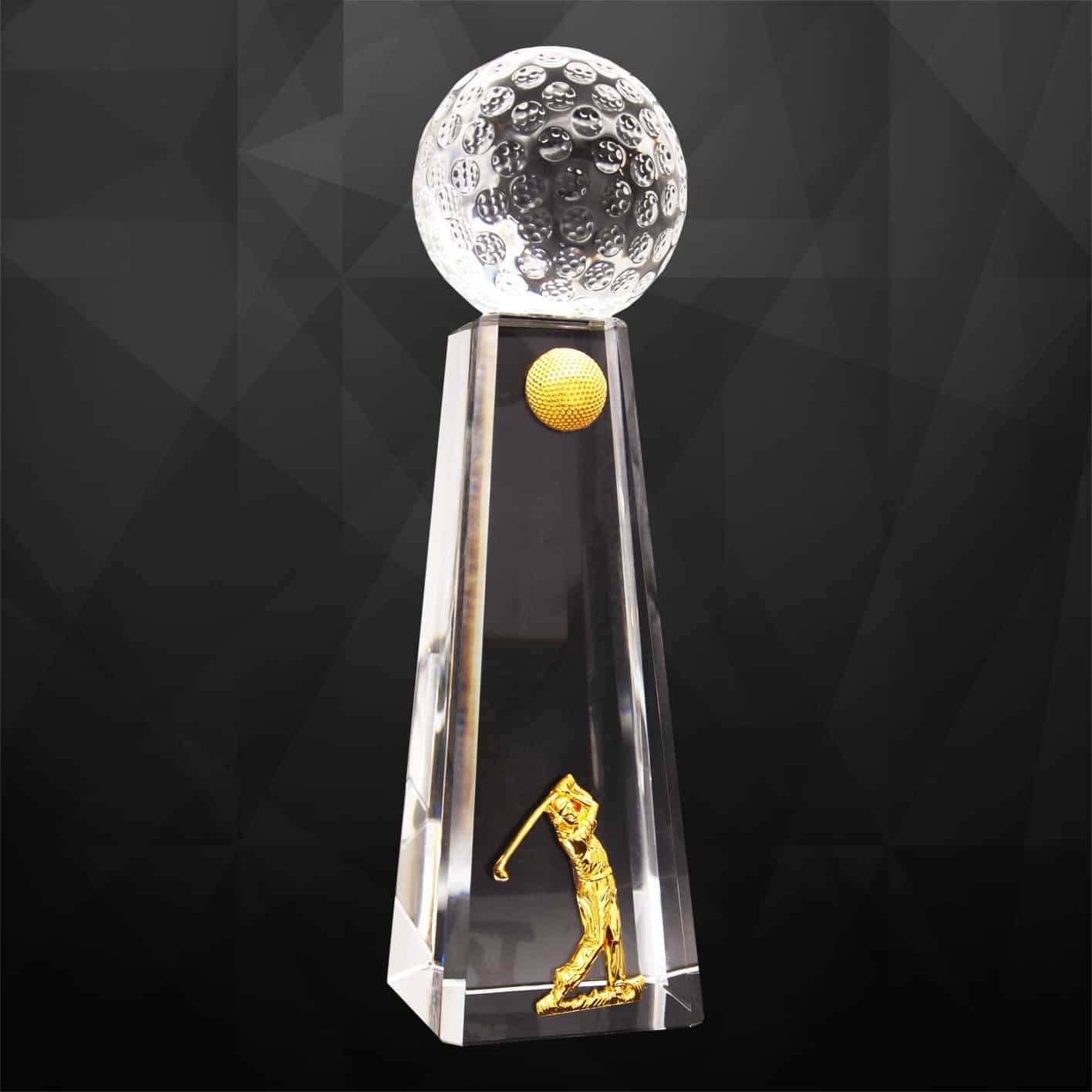 Crystal Trophy Crystal Golf Trophy CR9281 Crystal Trophy Crystal Golf Trophy CR9281