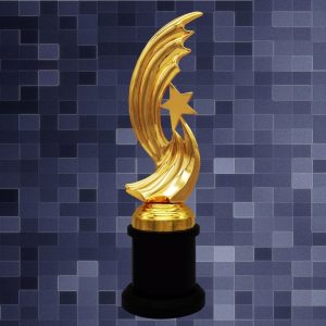 Sculpture Trophy Star Sculpture Award CR9289