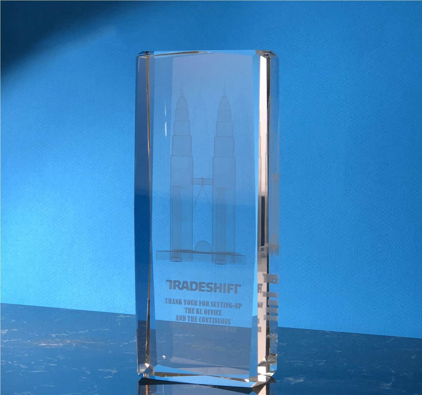 Crystal Trophy Rectangular Crystal Trophy CR9317 Crystal Trophy Rectangular Crystal Trophy CR9317