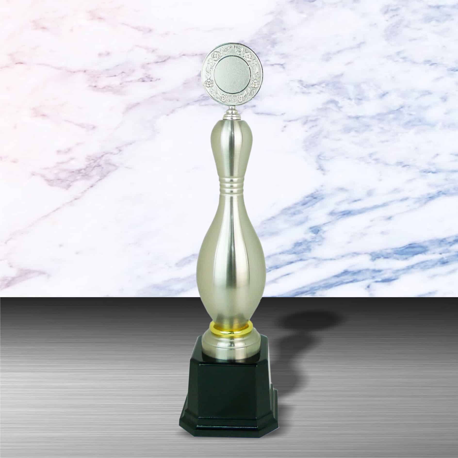 Bowling Trophy Silver Bowling Trophy EXWS6070 Bowling Trophy Silver Bowling Trophy EXWS6070