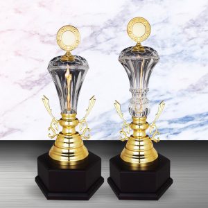 Crystal Trophy Golden Crystal Trophy EXWS6142