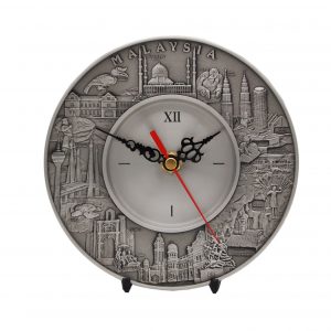 Pewter Plaques Pewter Clock Plaque WP7229