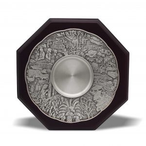 Pewter Plaques Wooden Plaque Pewter Plaque WP7234