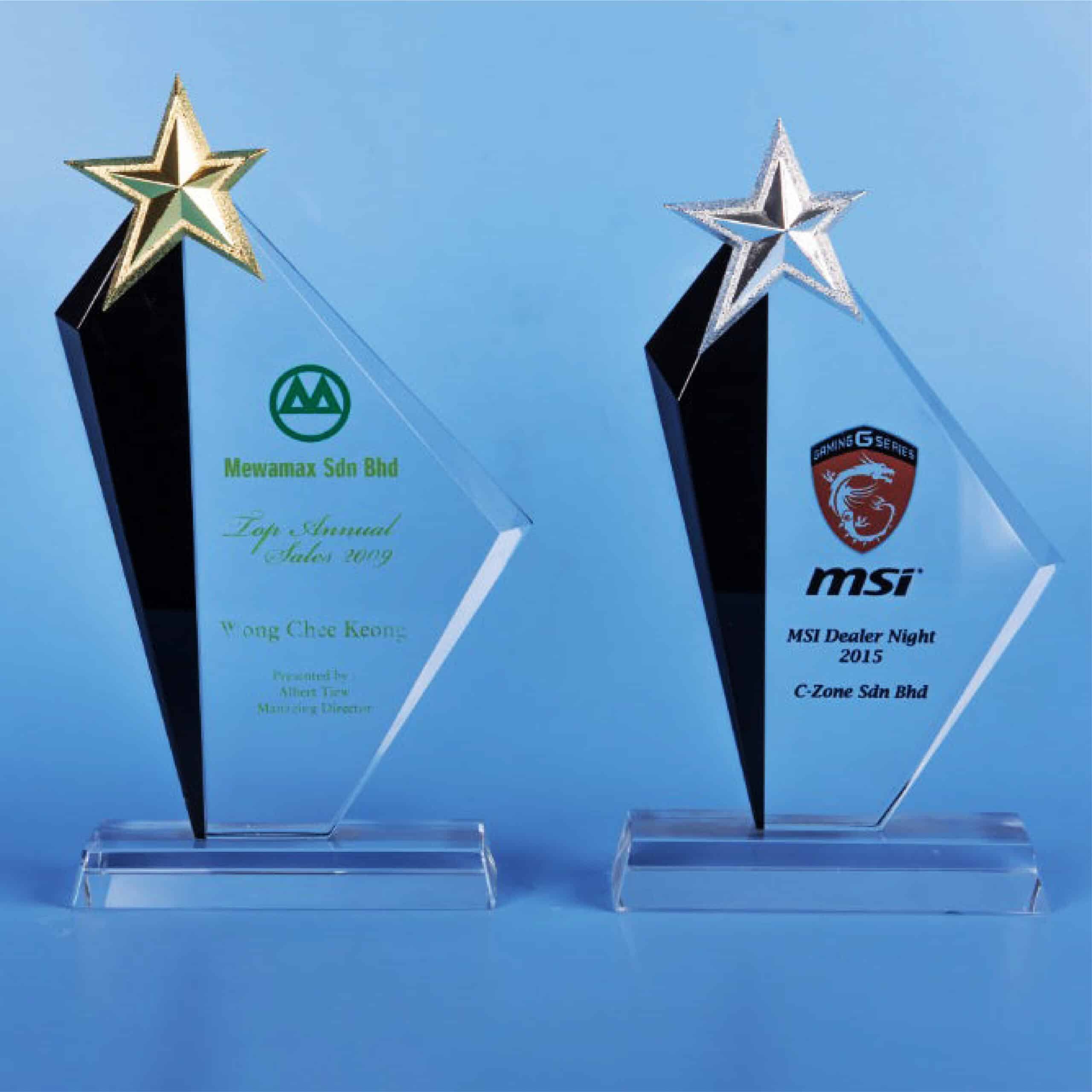Crystal Plaques Crystal Plaque CR0218 Crystal Plaques Crystal Plaque CR0218