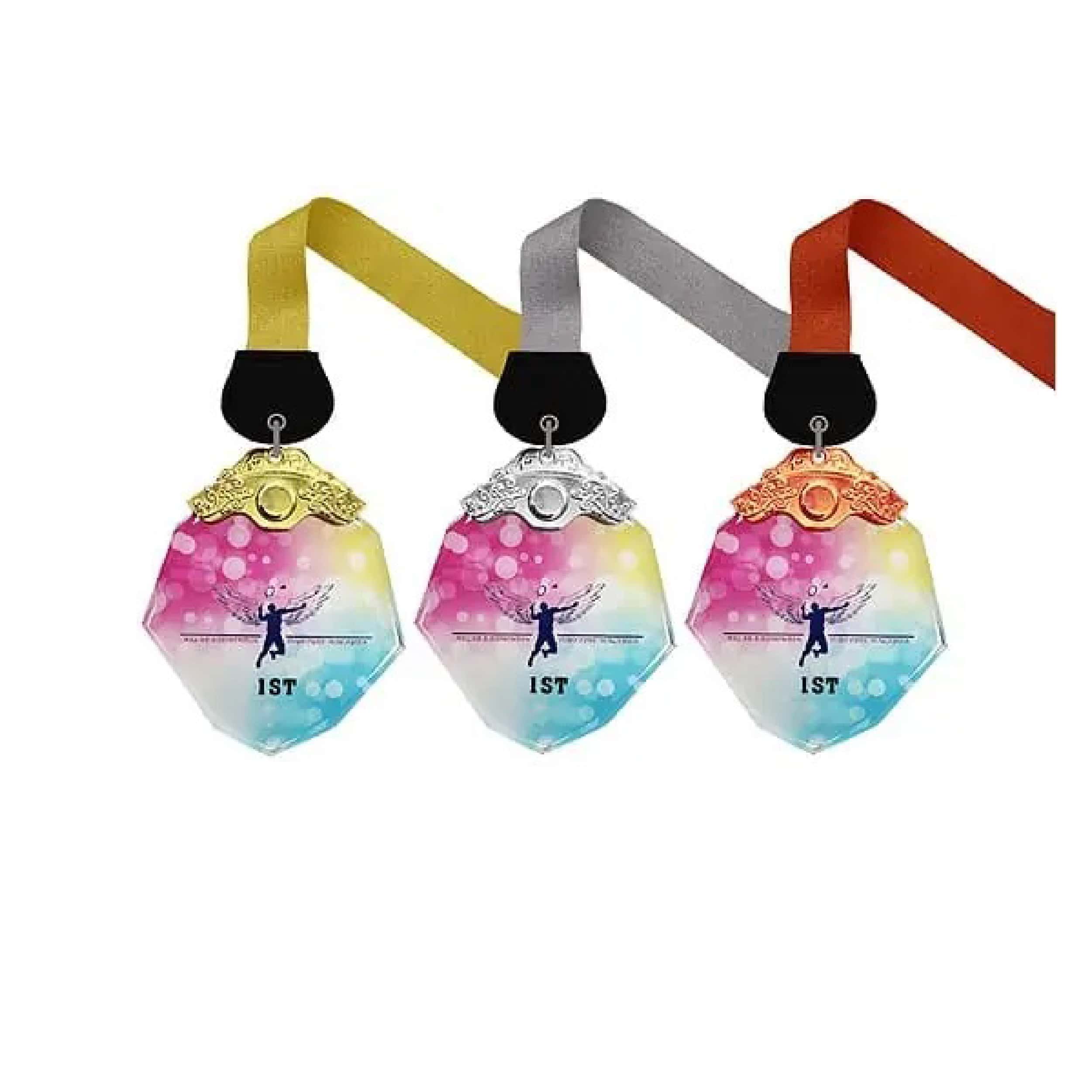 Crystal Medals Crystal Hanging Medal CR8345 Crystal Medals Crystal Hanging Medal CR8345