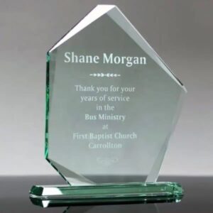 Crystal Plaques Crystal Plaque CR9390