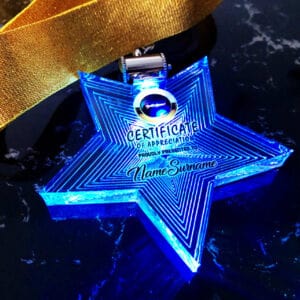 Acrylic Medals Acrylic LED Medal SP5083 Acrylic Medals Acrylic LED Medal SP5083