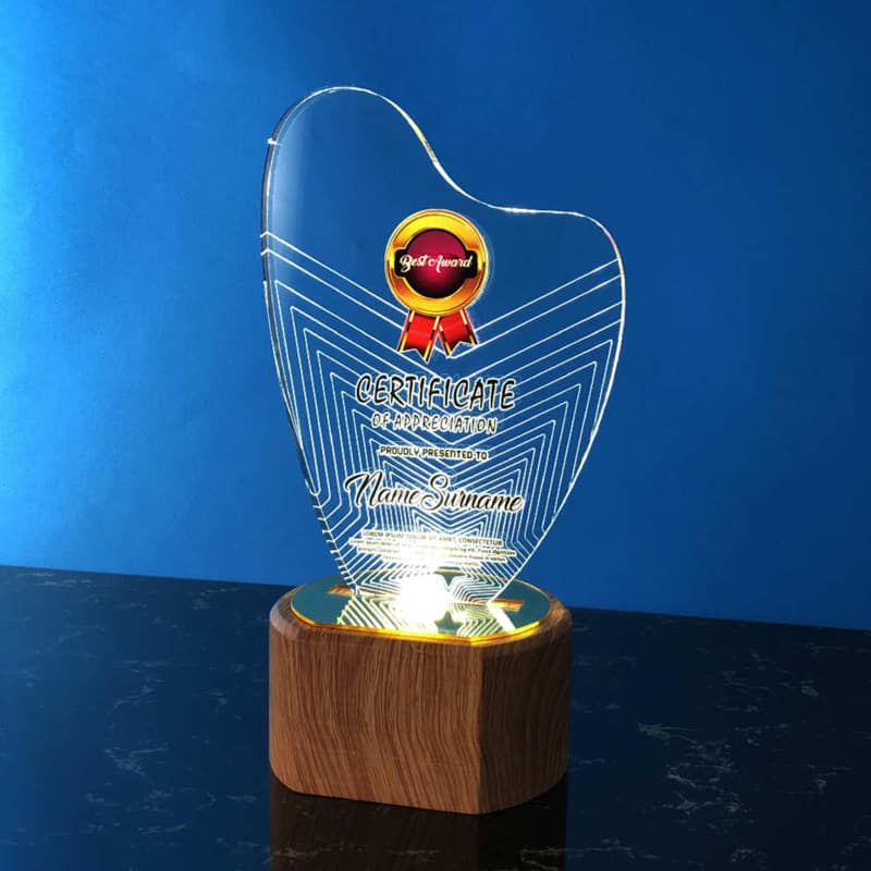 Acrylic Trophy Acrylic LED Trophy SP5055 Acrylic Trophy Acrylic LED Trophy SP5055