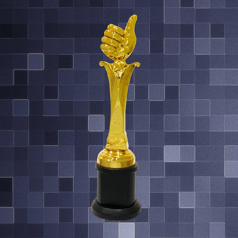 Golden Trophy Golden Sculpture Trophy AC4311 Golden Trophy Golden Sculpture Trophy AC4311