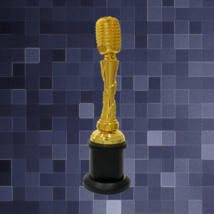 Golden Trophy Golden Sculpture Trophy AC4317