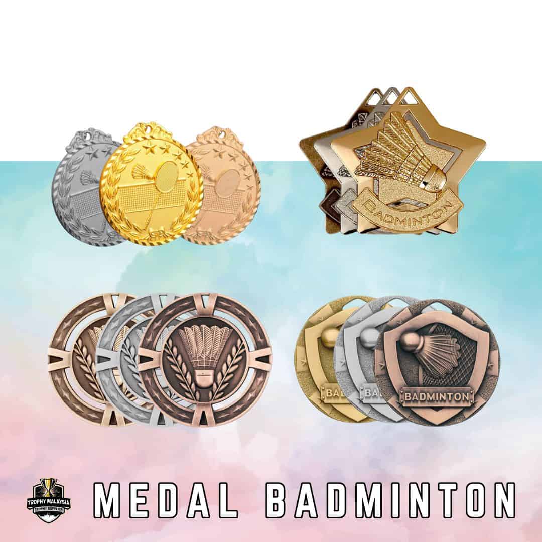 Medal Badminton Medal Badminton MB04 Medal Badminton Medal Badminton MB04