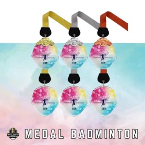 Medal Badminton Medal Badminton MB16